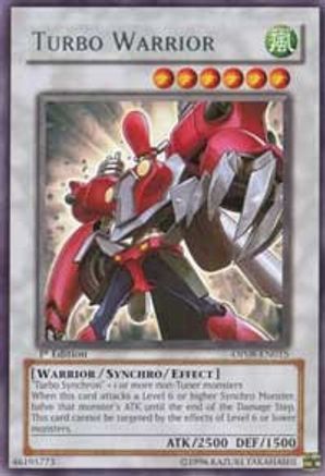Turbo Warrior (DP08-EN015) - Duelist Pack 8: Yusei Fudo Unlimited