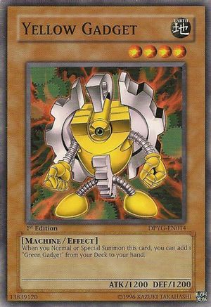 Yellow Gadget (DPYG-EN014) - Duelist Pack: Yugi Unlimited