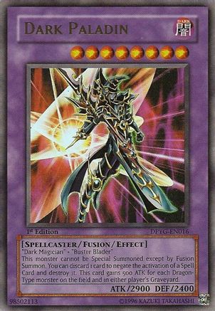 Dark Paladin (DPYG-EN016) - Duelist Pack: Yugi Unlimited