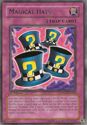 Magical Hats (DPYG-EN028) - Duelist Pack: Yugi Unlimited