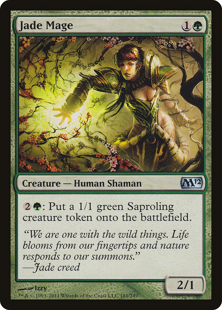 Jade Mage (M12-181) - Magic 2012