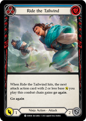 Ride the Tailwind (Blue) [EVR046] (Everfest)  1st Edition Rainbow Foil | The CG Realm
