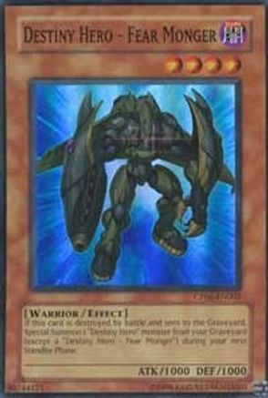 Destiny Hero - Fear Monger (CP06-EN002  ) - Champion Pack 6 Unlimited