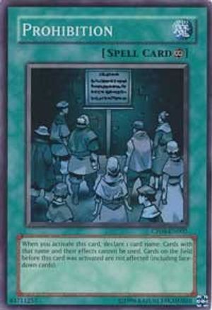 Prohibition (CP08-EN002  ) - Champion Pack 8 Unlimited