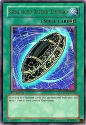 Burial from a Different Dimension (CP08-EN010) - Champion Pack 8 Unlimited