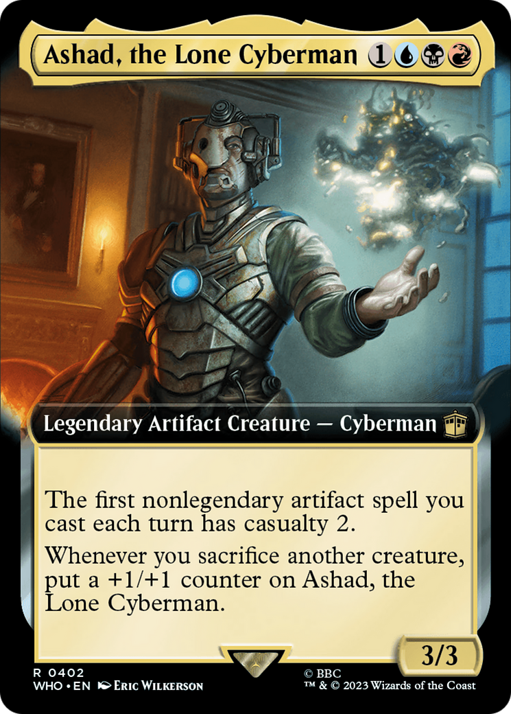 Ashad, the Lone Cyberman (Extended Art) [Doctor Who] | The CG Realm