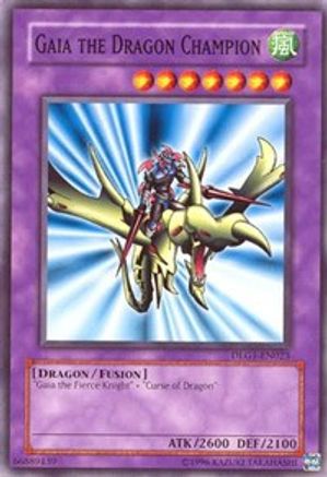 Gaia the Dragon Champion (DLG1-EN023) - Dark Legends Unlimited