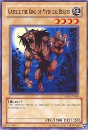 Gazelle the King of Mythical Beasts (DLG1-EN044) - Dark Legends Unlimited