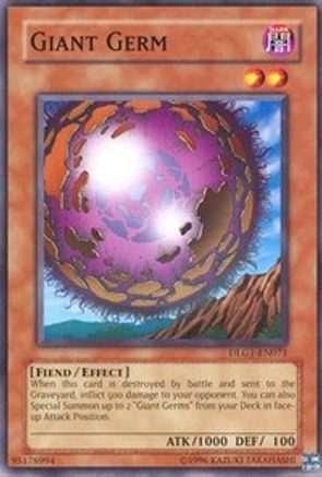 Giant Germ (DLG1-EN071) - Dark Legends Unlimited