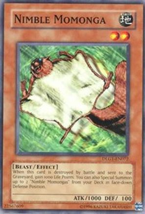 Nimble Momonga (DLG1-EN072) - Dark Legends Unlimited