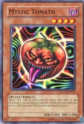 Mystic Tomato (DLG1-EN077) - Dark Legends Unlimited