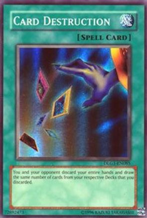 Card Destruction (DLG1-EN085) - Dark Legends Unlimited