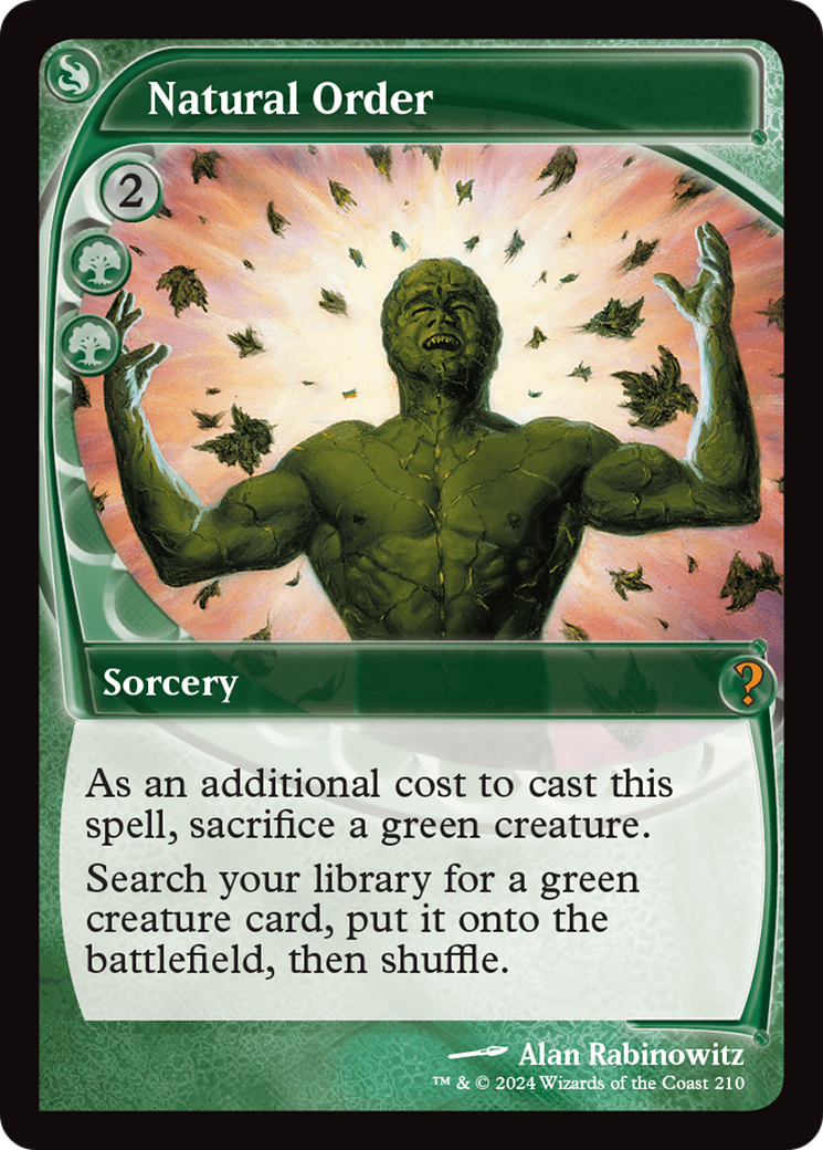 Natural Order (Future Sight) [Mystery Booster 2] | The CG Realm
