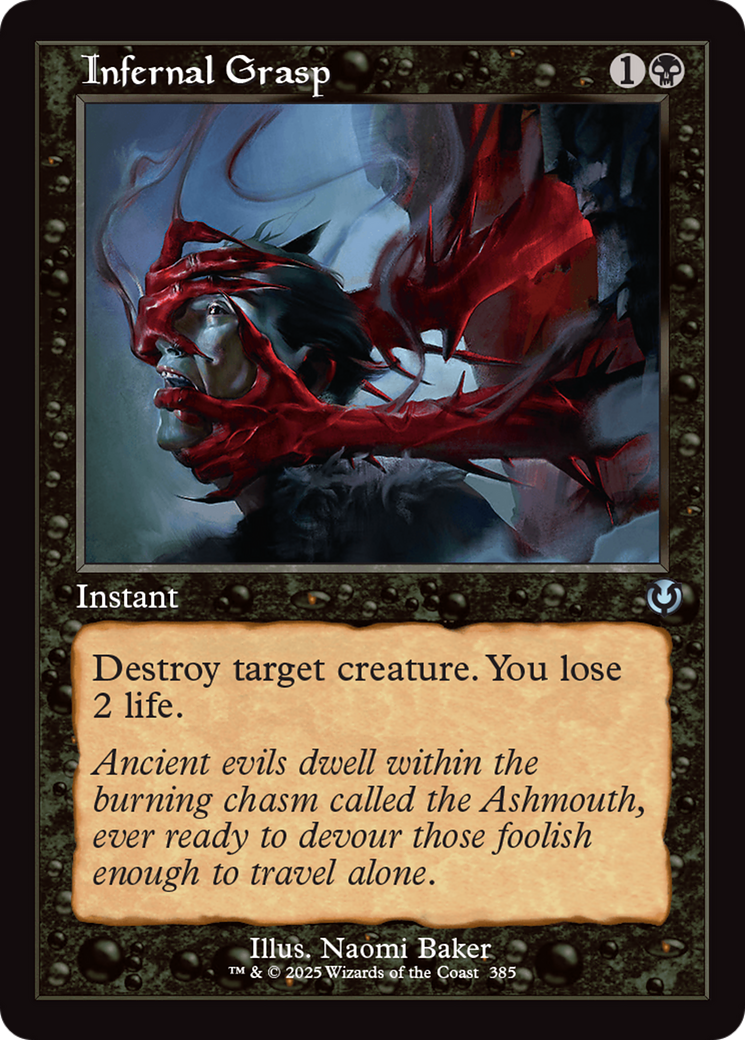 Infernal Grasp (Retro Frame) [Innistrad Remastered] | The CG Realm