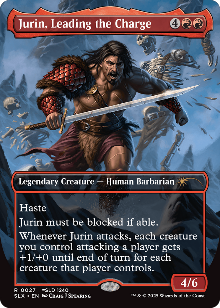 Jurin, Leading the Charge [Secret Lair: Universes Within] | The CG Realm