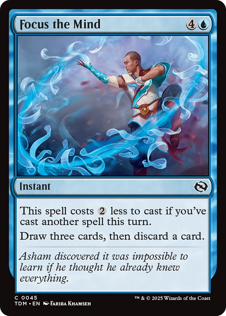 Focus the Mind [Tarkir: Dragonstorm] | The CG Realm