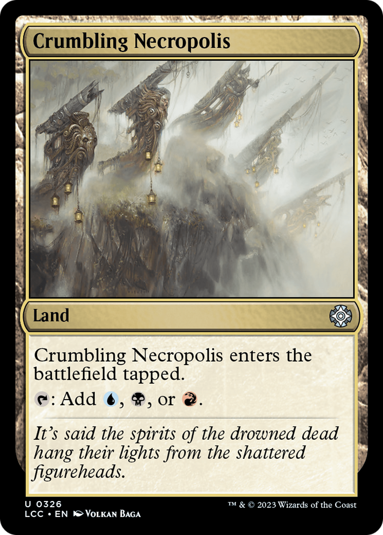Crumbling Necropolis [The Lost Caverns of Ixalan Commander] | The CG Realm