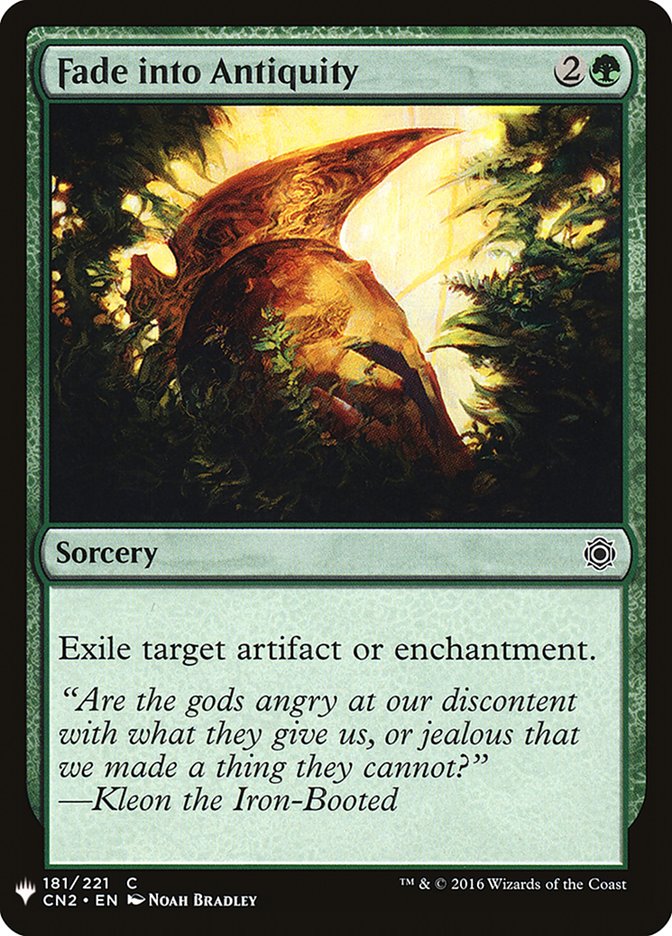Fade into Antiquity [Mystery Booster] | The CG Realm