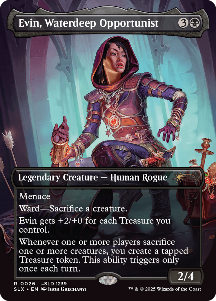 Evin, Waterdeep Opportunist [Secret Lair: Universes Within] | The CG Realm