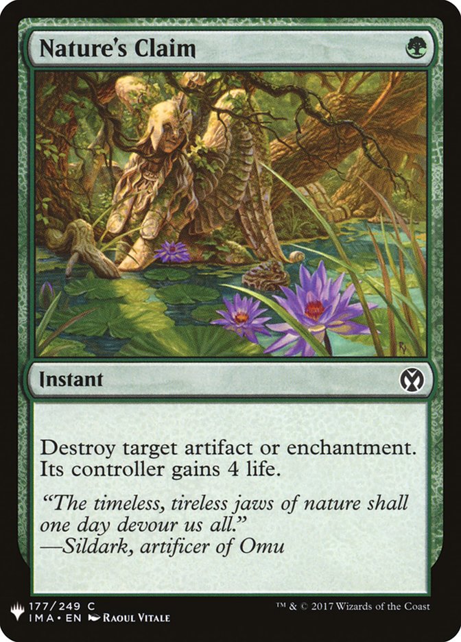 Nature's Claim [Mystery Booster] | The CG Realm