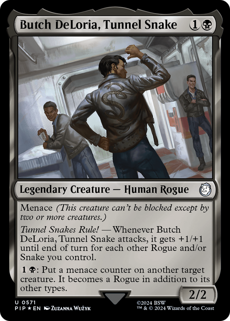 Butch DeLoria, Tunnel Snake (Surge Foil) [Fallout] | The CG Realm