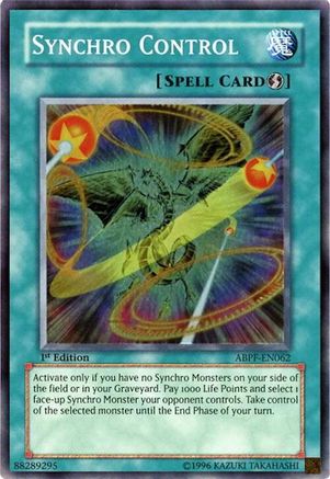Synchro Control (ABPF-EN062) - Absolute Powerforce Unlimited