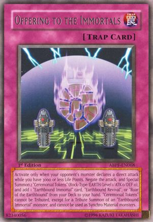 Offering to the Immortals (ABPF-EN068) - Absolute Powerforce Unlimited