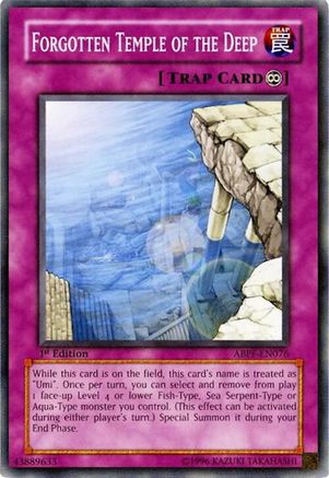 Forgotten Temple of the Deep (ABPF-EN076) - Absolute Powerforce Unlimited