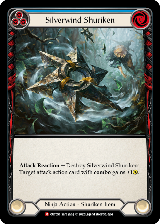 Silverwind Shuriken [OUT054] (Outsiders) | The CG Realm