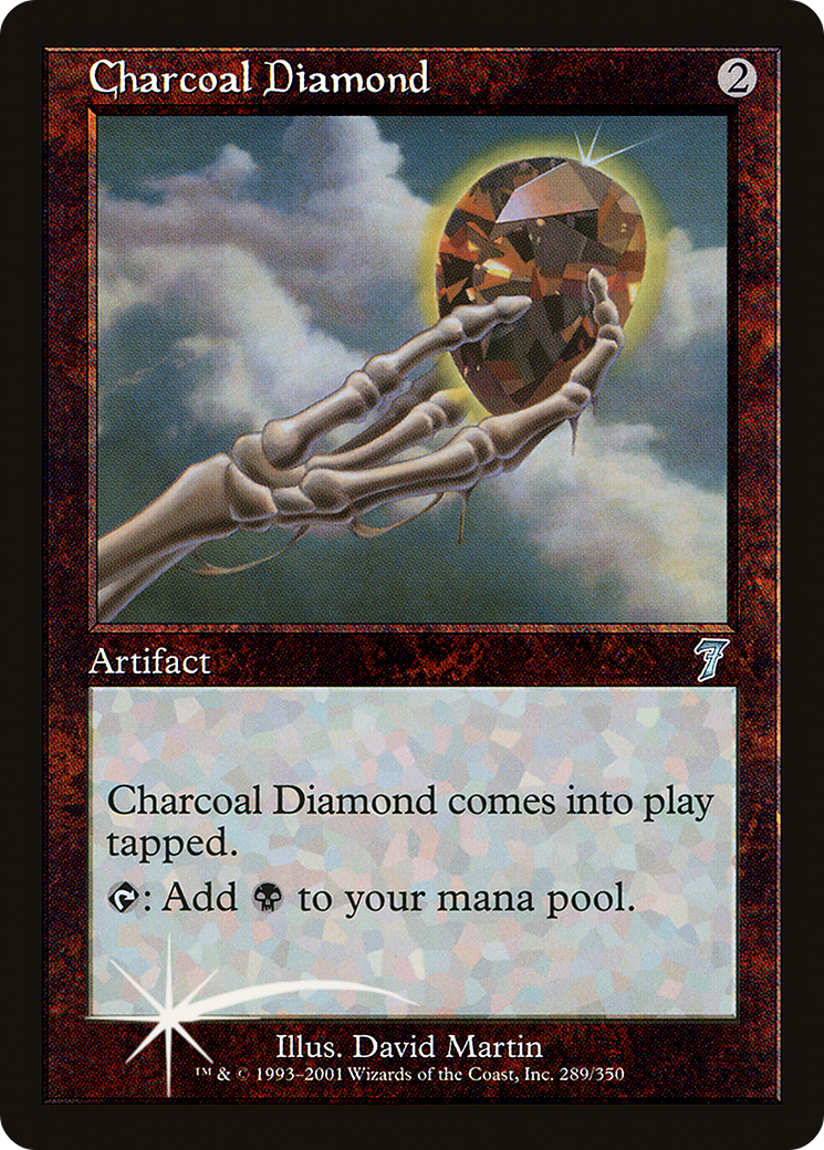Charcoal Diamond (7ED-289) - 7th Edition
