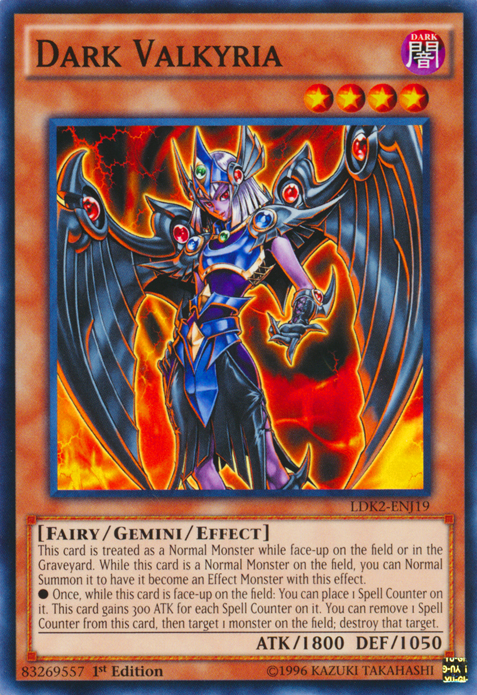 Dark Valkyria [LDK2-ENJ19] Common | The CG Realm