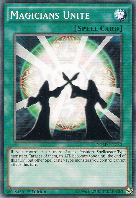 Magicians Unite [YGLD-ENC30] Common | The CG Realm