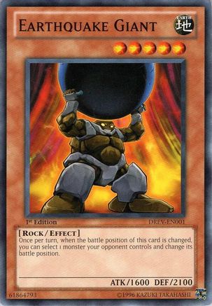 Earthquake Giant (DREV-EN001) - Duelist Revolution Unlimited