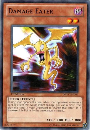 Damage Eater (DREV-EN004) - Duelist Revolution Unlimited
