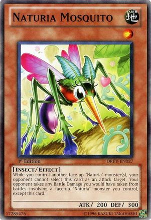 Naturia Mosquito (DREV-EN027) - Duelist Revolution Unlimited
