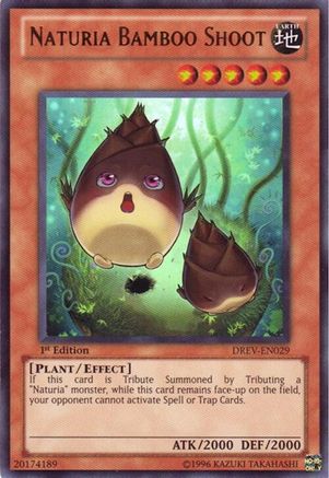 Naturia Bamboo Shoot (DREV-EN029) - Duelist Revolution Unlimited