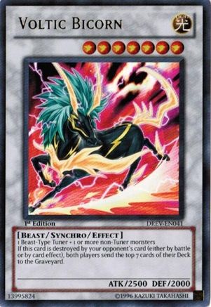 Voltic Bicorn (DREV-EN041) - Duelist Revolution Unlimited
