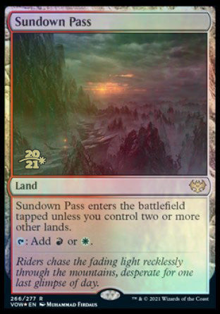 Sundown Pass [Innistrad: Crimson Vow Prerelease Promos] | The CG Realm