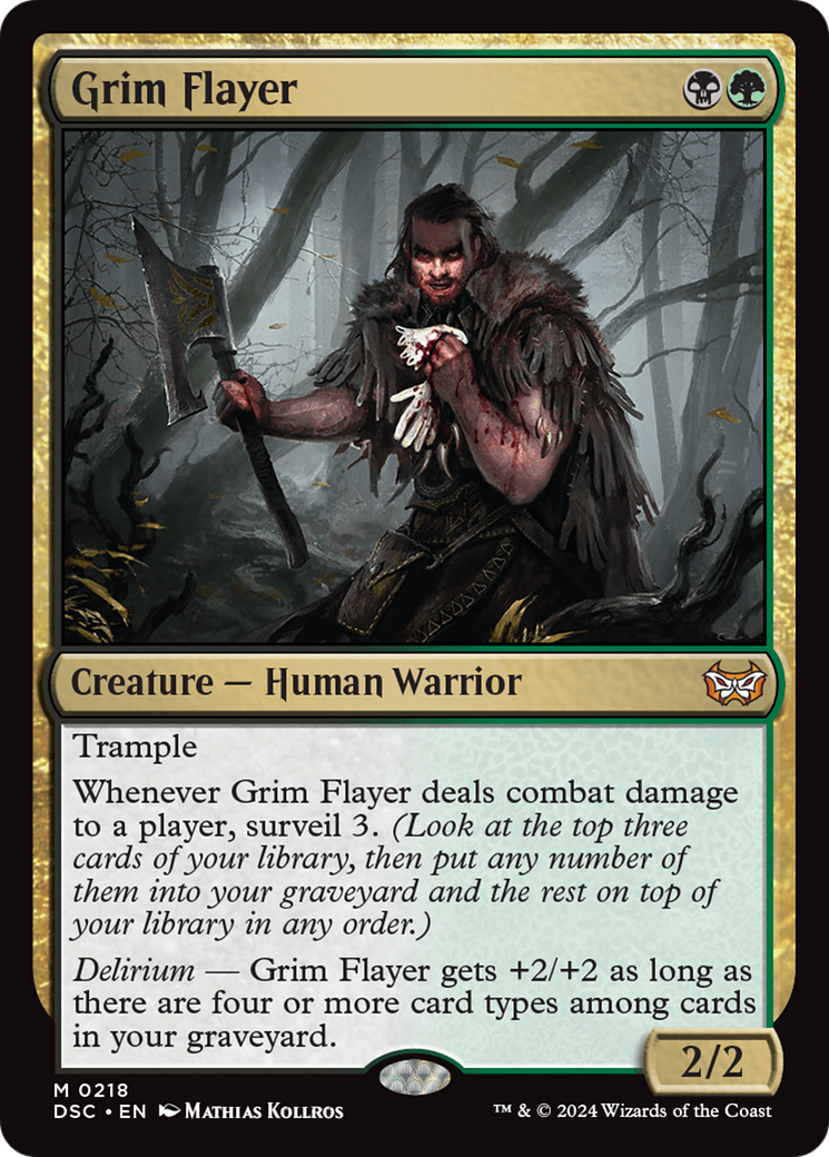 Grim Flayer [Duskmourn: House of Horror Commander] | The CG Realm