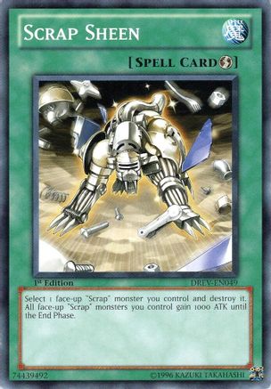 Scrap Sheen (DREV-EN049) - Duelist Revolution Unlimited