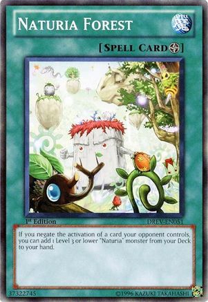 Naturia Forest (DREV-EN051) - Duelist Revolution Unlimited