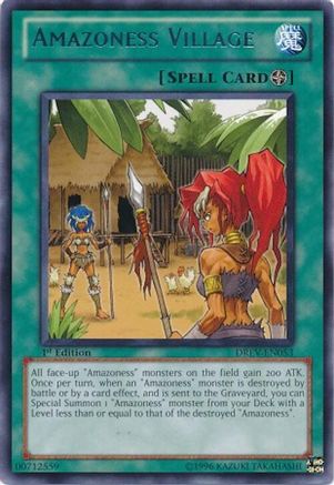 Amazoness Village (DREV-EN053) - Duelist Revolution Unlimited