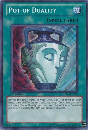Pot of Duality (DREV-EN062) - Duelist Revolution Unlimited