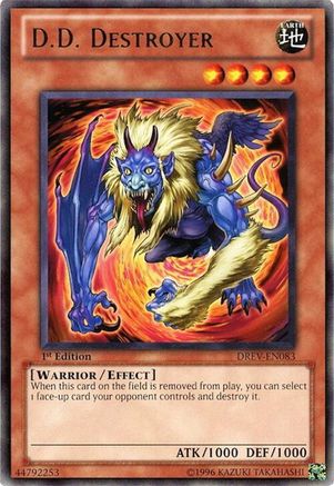 D.D. Destroyer (DREV-EN083) - Duelist Revolution Unlimited