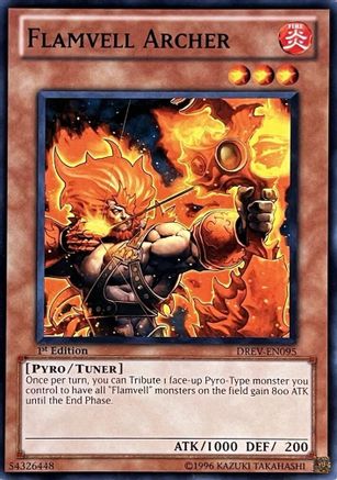 Flamvell Archer (DREV-EN095) - Duelist Revolution Unlimited