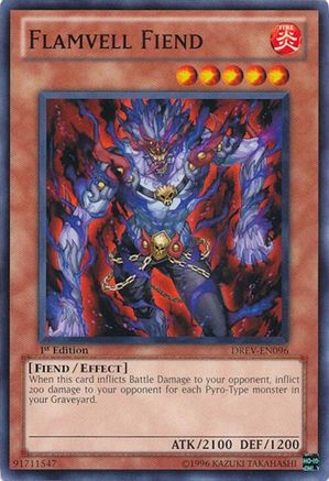 Flamvell Fiend (DREV-EN096) - Duelist Revolution Unlimited
