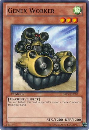 Genex Worker (DREV-EN097) - Duelist Revolution Unlimited