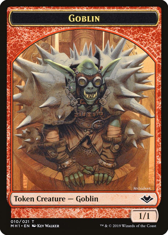 Marit Lage // Goblin Double-Sided Token (MH1-6 // 10) - Modern Horizons