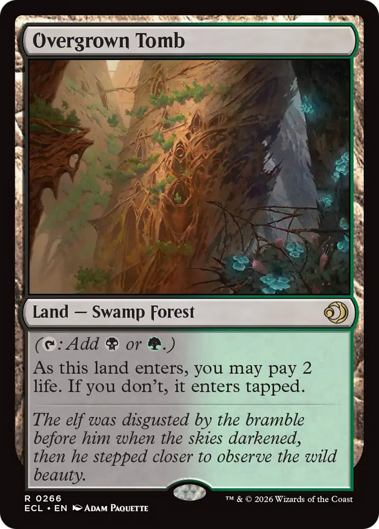 Overgrown Tomb [Lorwyn Eclipsed] | The CG Realm