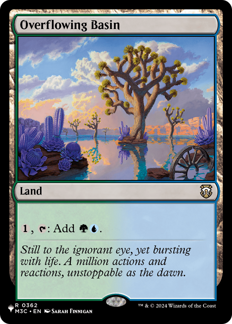 Overflowing Basin (LIST-M3C-362) - The List